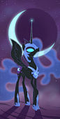 ThePonyArtCollection: Nightmare Moon#彩虹小马##小马宝莉##my little pony#