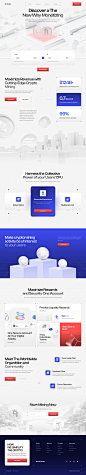 Chain - Crypto Monetizing Website by Arhansyah APP for Plainthing Studio on Dribbble