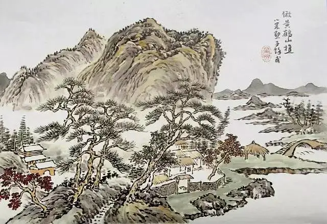 《芥子园画谱》——山水篇欣赏【3】-花瓣网
