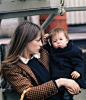 Jane Birkin with her daughters Kate and Charlotte. ​​​​