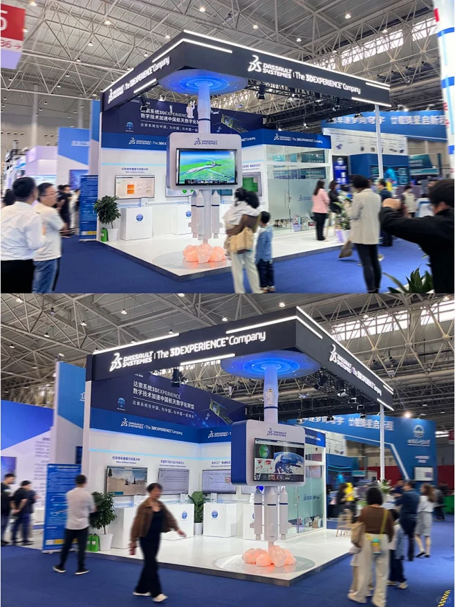 细节图 | 这个科技博览会展台亮点挺有意...