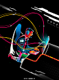 colorful designer feature Illustrator inspiration Leo Natsume Olympics sports tech trend