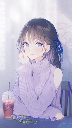 君·Mr采集到【动漫】二次元少女