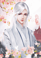 白发美少年