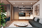 HEYWOOD : Interior design of modern apartment