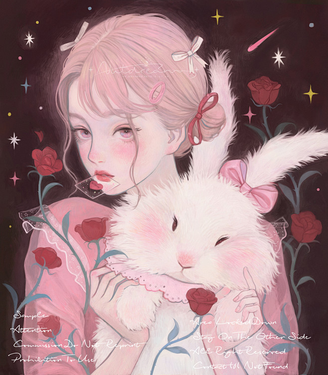 少女（四）|插画|商业插画|Nutdre...