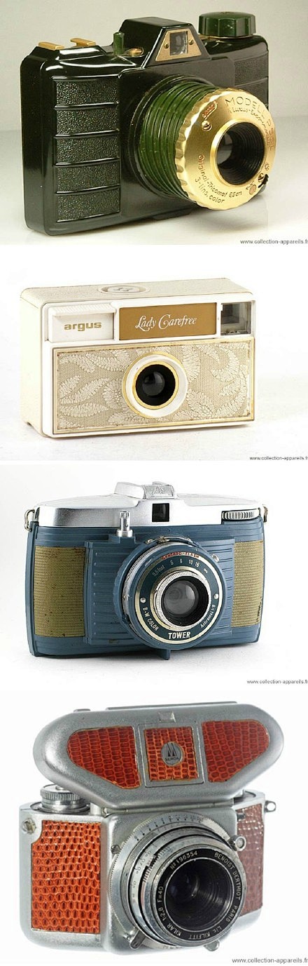 各种老式相机设计
