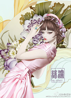 月光下me采集到好的插画系列。