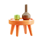 Coffee Table  3D Icon