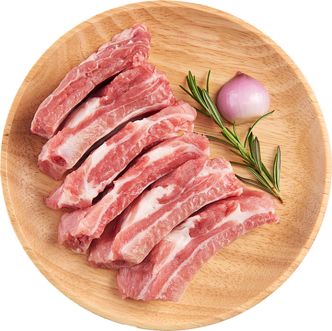 猪肉 排骨 脊骨 后腿肉 五花肉