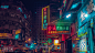 Neo Hong Kong : Hunting for what's left of Hong Kong's iconic neon signs, an essential element of this cityscape's visual culture, covering HK's streets for years with glow, i roamed the dazzling roads aimlessly reminiscing about a dystopian past that onl