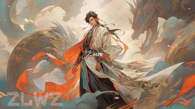 落霞与孤鹜齐飞，秋水共长天一色-花瓣网