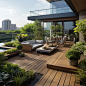 现代风格屋顶花园设计，让你的生活更美好！