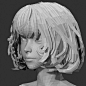 Short Hair, Shin JeongHo : I made another hair&face by referring to good image. 
I'll continue to study hair works with maya.
Thank you for watching my work.
https://www.instagram.com/shinjeonghoart/
https://www.facebook.com/jeongho.shin.39