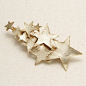 日本代购手作BroughSuperior星星 发饰发夹森林系边夹的图片