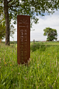 Strootman_landscape_architecture_Belvederes_Drentsche_Aa    cor-ten steel signage