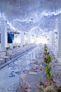 On cloud 9 looking at these photos of Jimmy and Dora's heavenly wedding decorated with paper cranes! Traditionally a symbol of loyalty, don't you think they're the perfect way to honour the union between husband and wife? {Facebook and Instagram: The Wedd