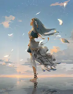 高清动漫美女壁纸，谁能不喜欢呢