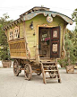 Caravan Gypsy Vardo Wagon: A #Gypsy wagon.: 