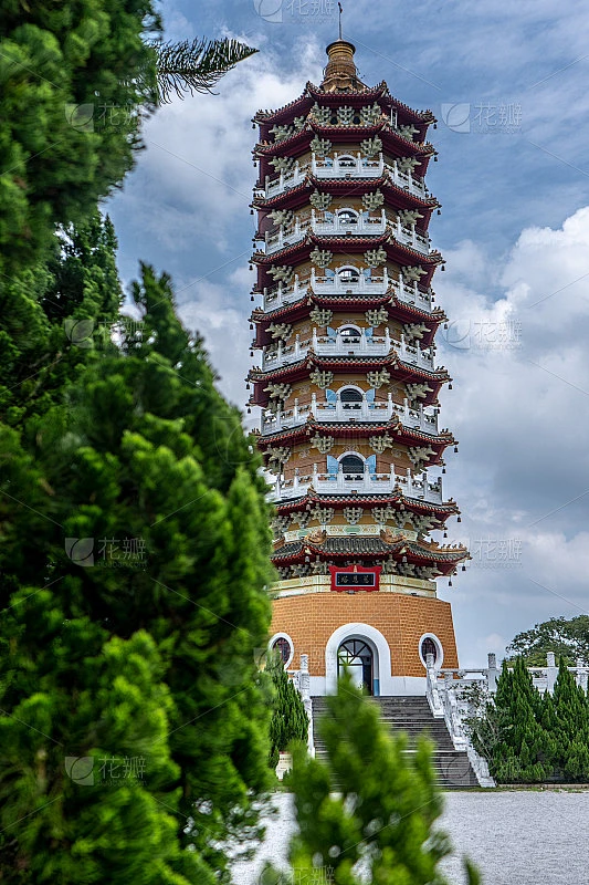台湾日月潭慈恩塔