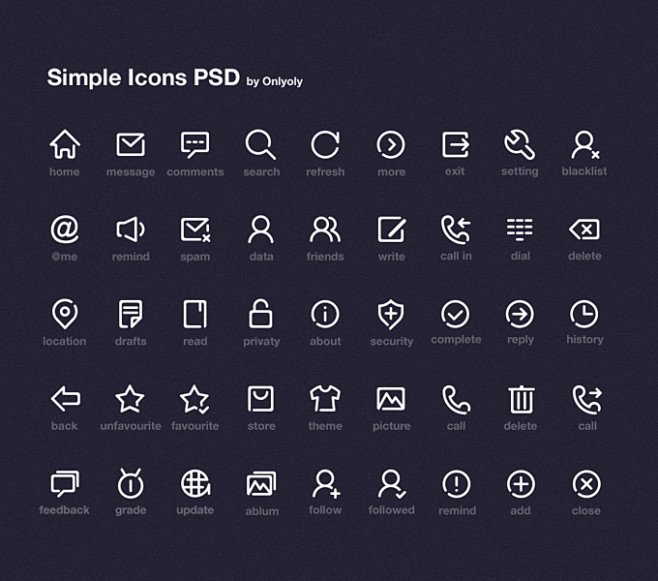 简单的icon 并不简单 - ICONF...
