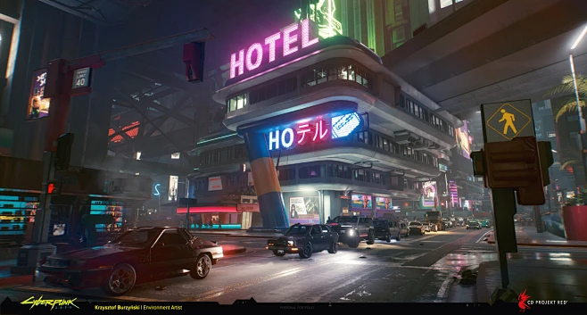 Cyberpunk 2077 | Area of Japantown, subdistrict of Westbrook pt.1 ...