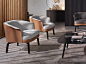 NIVOLA | Armchair By Poltrona Frau design Roberto Lazzeroni : Download the catalogue and request prices of Nivola | armchair By poltrona frau, leather armchair design Roberto Lazzeroni, the collection - sofa and armchairs Collection