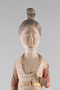 披帔帛O网页链接 执壶的唐朝侍女俑

Title: Standing Female Attendant
Period: Tang dynasty (618–907)
Date: late 7th–early 8th century
Culture: China
Medium: Wood with pigments...展开全文c