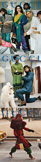 Gucci Prêt-À-Porter The Fall-Winter 2019 Campaign ​​​​