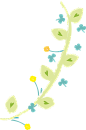 卡通手绘儿童可爱花卉动物背景涂鸦免抠PNG图片 AI矢量手账素材 (30)