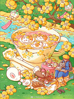 —Moka”采集到插画