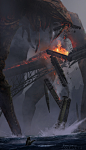 【#概念设计#】_大型未来场景、飞行器概念设计作品赏析