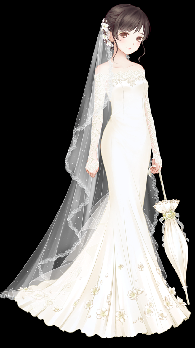 相比较前面的传统婚纱造型这款的设计线条看...