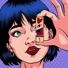 【波普插画】YSL红唇啵普系列新品 : YSL红唇啵普 胶囊系列 | 方管114 圆管120 |2020春夏限定 十分感谢品牌方邀我参与这次合作~本次创作的风格内核——波普艺术发源于上世纪50年代的英国，后鼎盛于美国纽约，是新时期艺术家将商