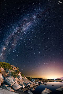 左肩上的月亮采集到星空