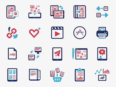 Icon set-花瓣网