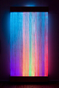 Rainbow color gradient for the dress-up chest. Dry brush?