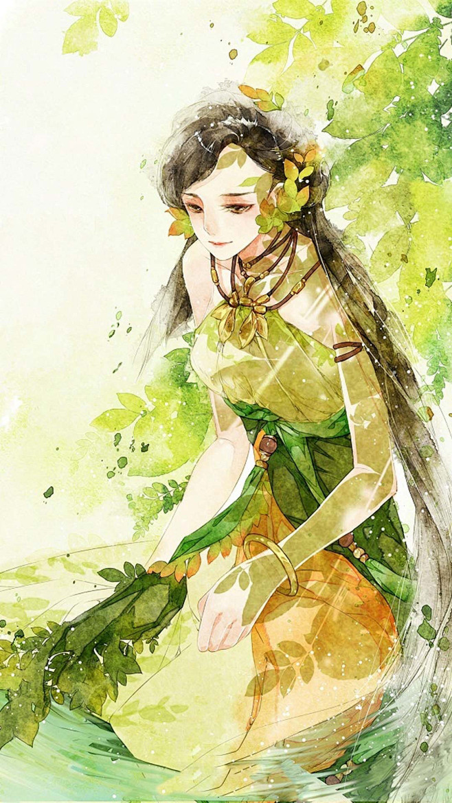 水粉画