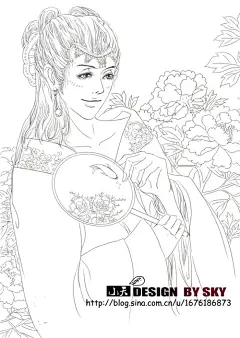 wazxtsky  的插画 一个外国女人在中国的传奇人生