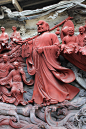 【绵阳美神】李能胜在圣水寺创作了绵阳最美的水泥雕塑