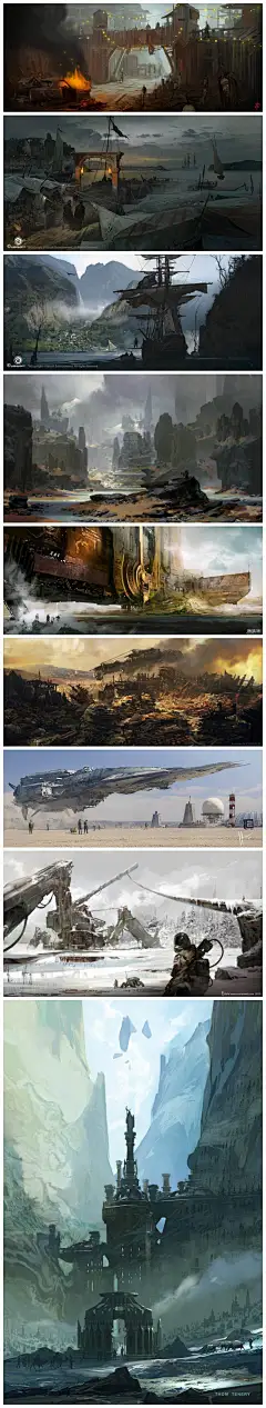 【微元素】【TJFrame精】-场景概念-14P,微元素,游戏资