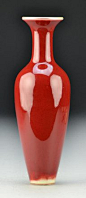 中国的单色瓷花瓶