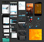 Android Nexus 4 GUI Design : Finally, I have created Android UI Design Kit PSD to version 4.2.2, with the size of Nexus 4 screen resolution