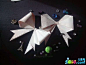 折纸蝴蝶结的做法图解-漂亮的蝴蝶结