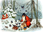 Natal com Fritz Baumgarten, Ilustrador Alemão (1883 – 1966) - Christmas with Fritz Baumgarten, German Illustrator (1883 – 1966)   :      Fritz Baumgarten  (1883 – 1966) foi um ilustrador alemão.   Ilustrou inúmeros livros infantis,cujos desenhos eram exec