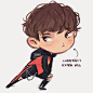 I made this smol chibi of chanyeol a while ago and I just felt like sharing it now bc it's such a cute n silly chanyeol just like him