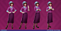 Mystery Match Village - Characters (Part 1) : Characters we designed and illustrated for Mystery Match Village, a game by Outplay Entertainment.