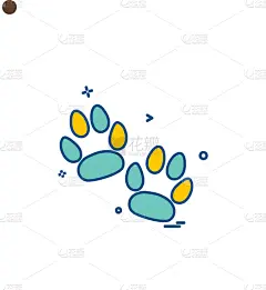 动物,爪子,式样,计算机图标,可爱的,脚印,脉搏图,野生动物,食品,狗