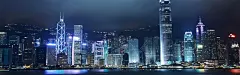 蓝色繁荣香港背景 背景 设计图片 免费下载 页面网页 平面电商 创意素材