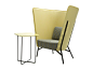 Easy chair high-back AURA CHAIR L - Inno Interior Oy